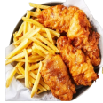 Battered Fish/Chicken Nugget & Chips 